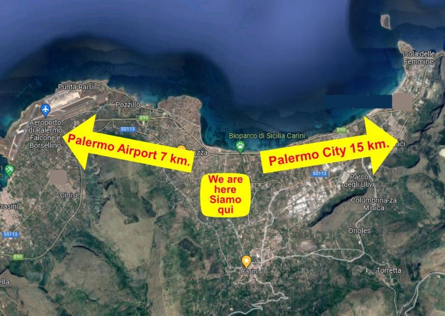 קאריני Airport Home & Bringo Car Rental מראה חיצוני תמונה